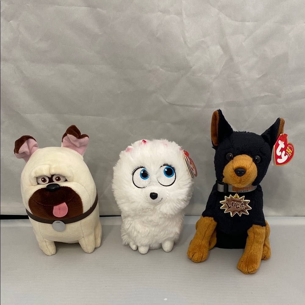 TY Movie pets set